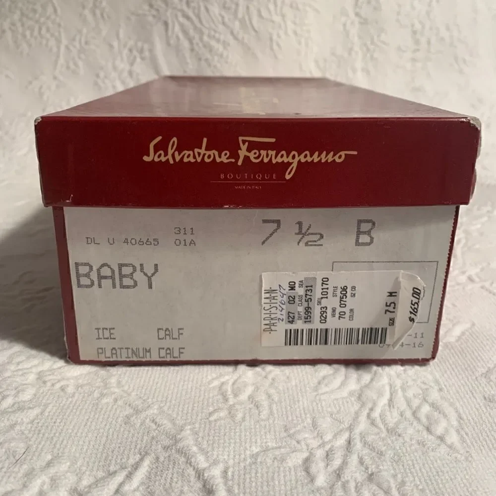 Women's Vintage Red Salvatore Ferragamo Shoes